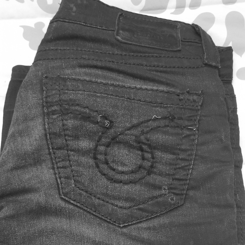 Size 29L Big Star Black Jeans